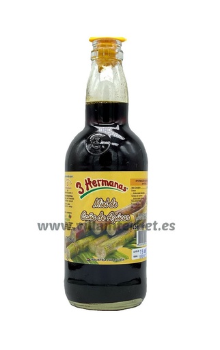 MIEL DE CAÑA 3 HERMANAS x500ml Cx20