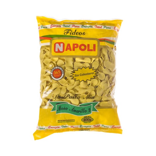 NAPOLI MOÑITO AMARILLO FIDEO 400G