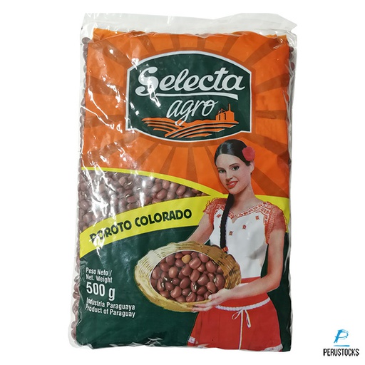 POROTO ROJO SELECTA BOLSA 500g Cx16