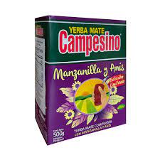 YERBA CAMPESINO MANZANILLA ANIS 500g Cx10