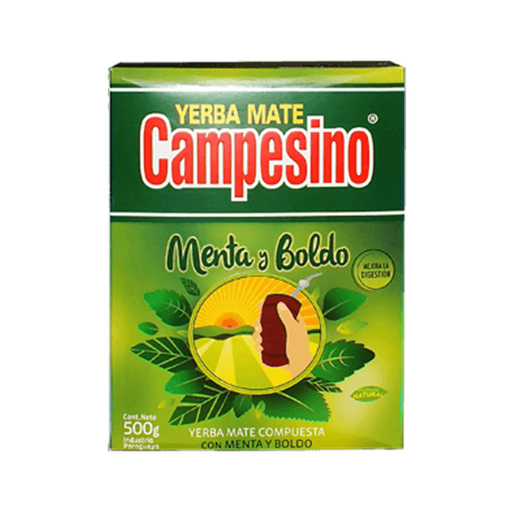 YERBA CAMPESINO MENTA BOLDO 500g Cx10