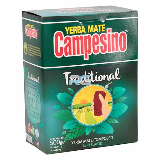 YERBA CAMPESINO TRADICIONAL 500g Cx10