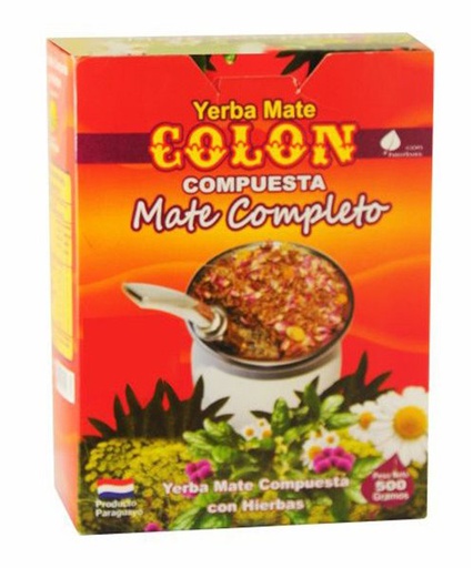 YERBA COLON COMPUESTA 5 en 1 - 500g Cx12