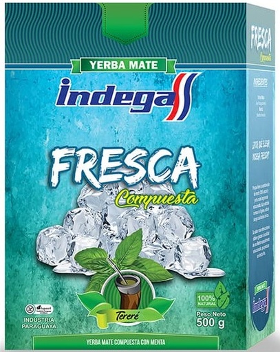 YERBA INDEGA FRESCA 500g Cx10