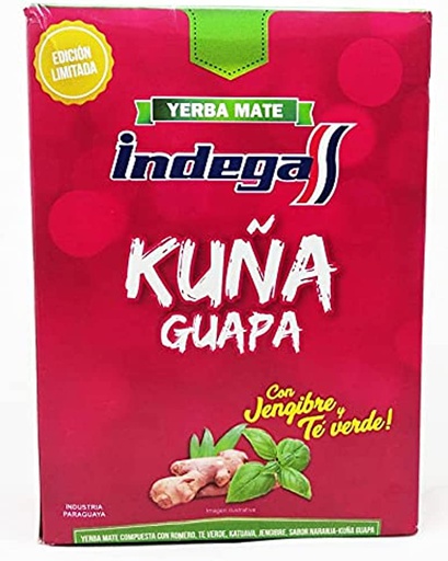 YERBA INDEGA KUÑA GUAPA 500g Cx10