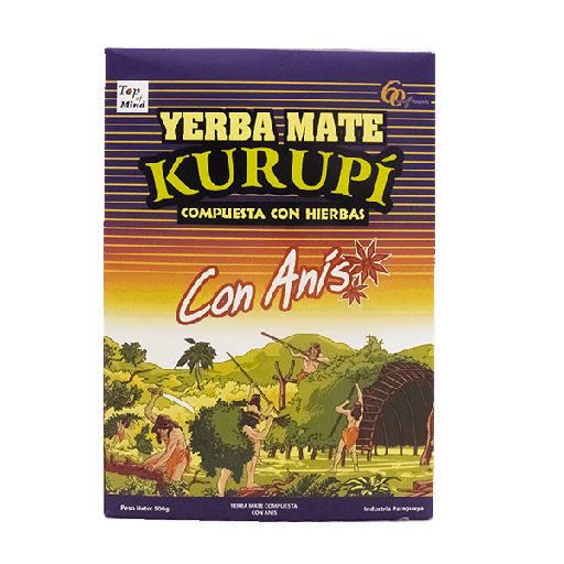 YERBA KURUPI ANIS YERBA 500g Cx12