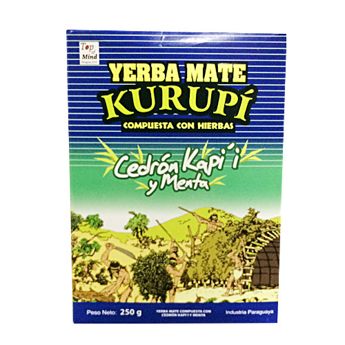 YERBA KURUPI CEDRON KAPI MENTA 500g Cx12