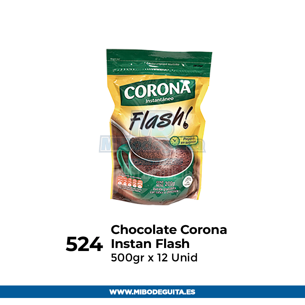 Chocolate Corona Instan Flash