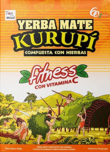 YERBA KURUPI FITNESS NARANJA 500g Cx12