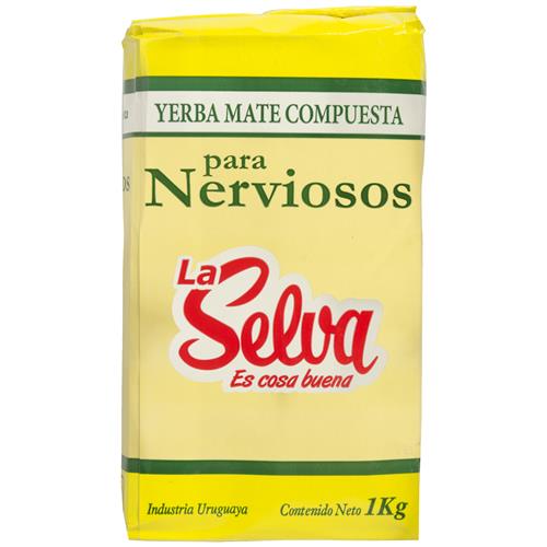 YERBA MATE NERVIOSOS 1 KG x 12 UND