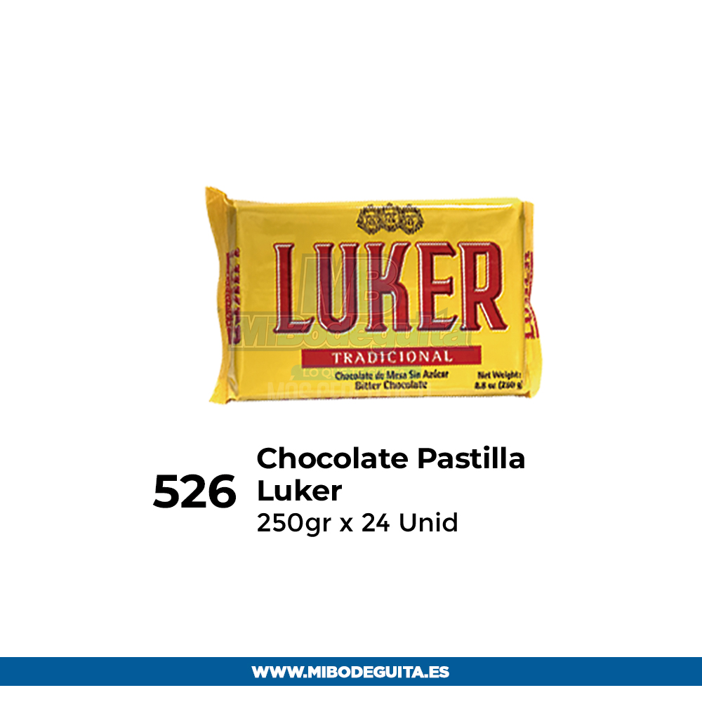 Chocolate Luker Pastilla