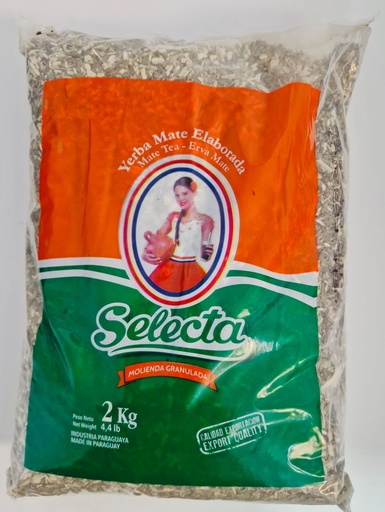 YERBA SELECTA TRADICIONAL BOLSA 2 Kg. Cx8