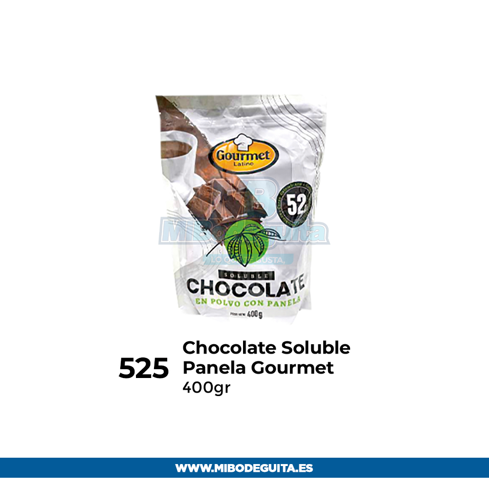 Chocolate Solubre Panela Gourmet