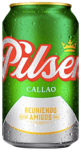 CERV. PILSEN CALLAO PERÚ LATA Cx24