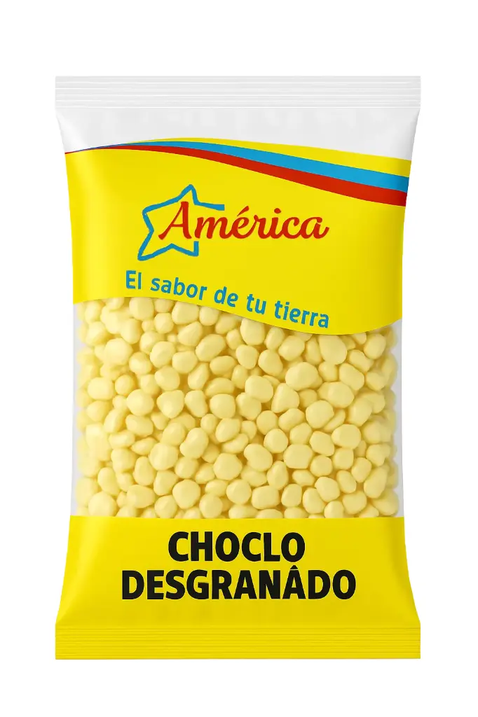 CHOCLO DESGRANADO AMERICA 500g Cx12