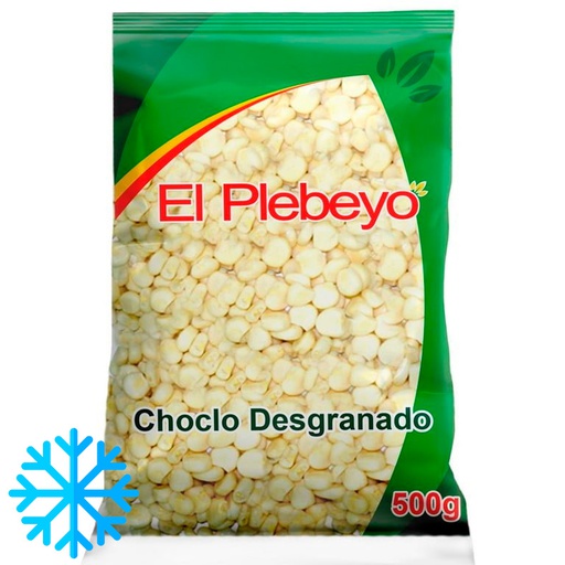CHOCLO DESGRANADO PLEBEYO 500g Cx12