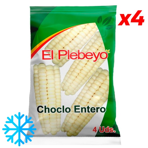 CHOCLO ENTERO x4 PLEBEYO Cx8