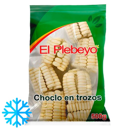 CHOCLO TROZOS PLEBEYO 500g Cx12