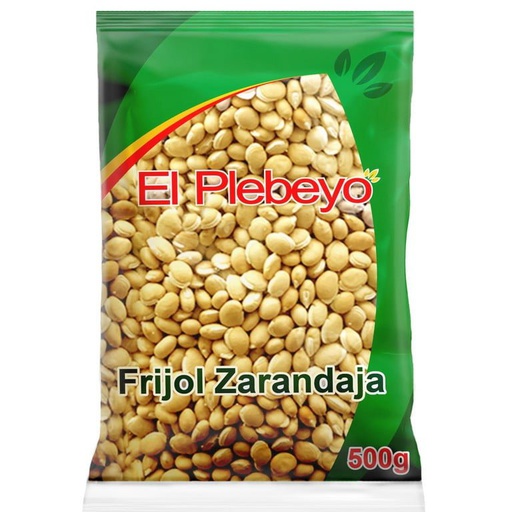 FRIJOL PLEBEYO ZARANDAJA X 500g X 30