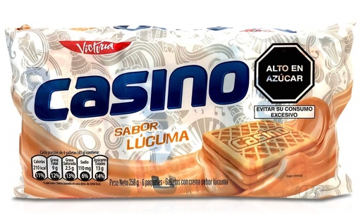 GALLETA CASINO LUCUMA X 6