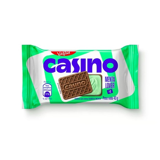 GALLETA CASINO MENTA VICTORIA 6UNI