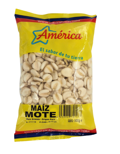 MAIZ MOTE AMERICA 500g PREMIUM X 24