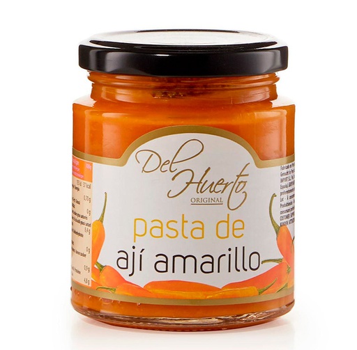 PASTA AJI AMARILLO DEL HUERTO 212g  Cx12