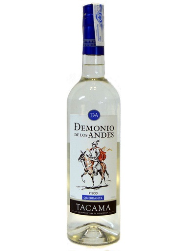 PISCO DEMONIO ANDES QUEBRANTA 700ml Cx6