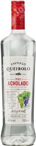PISCO SANTIAGO QUEIROLO ACHOLADO 700ml Cx6