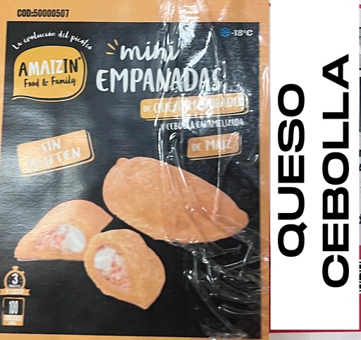 AMAIZIN MINI EMPANADA QUESO CEBOLLA CARAMELIZADA 1,5Kg