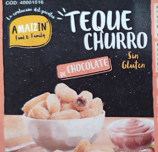 AMAIZIN TEKECHURRO CHOCOLATE x80Und.