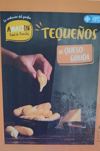 AMAIZIN TEKEÑO QUESO GOUDA 37g x40Und.