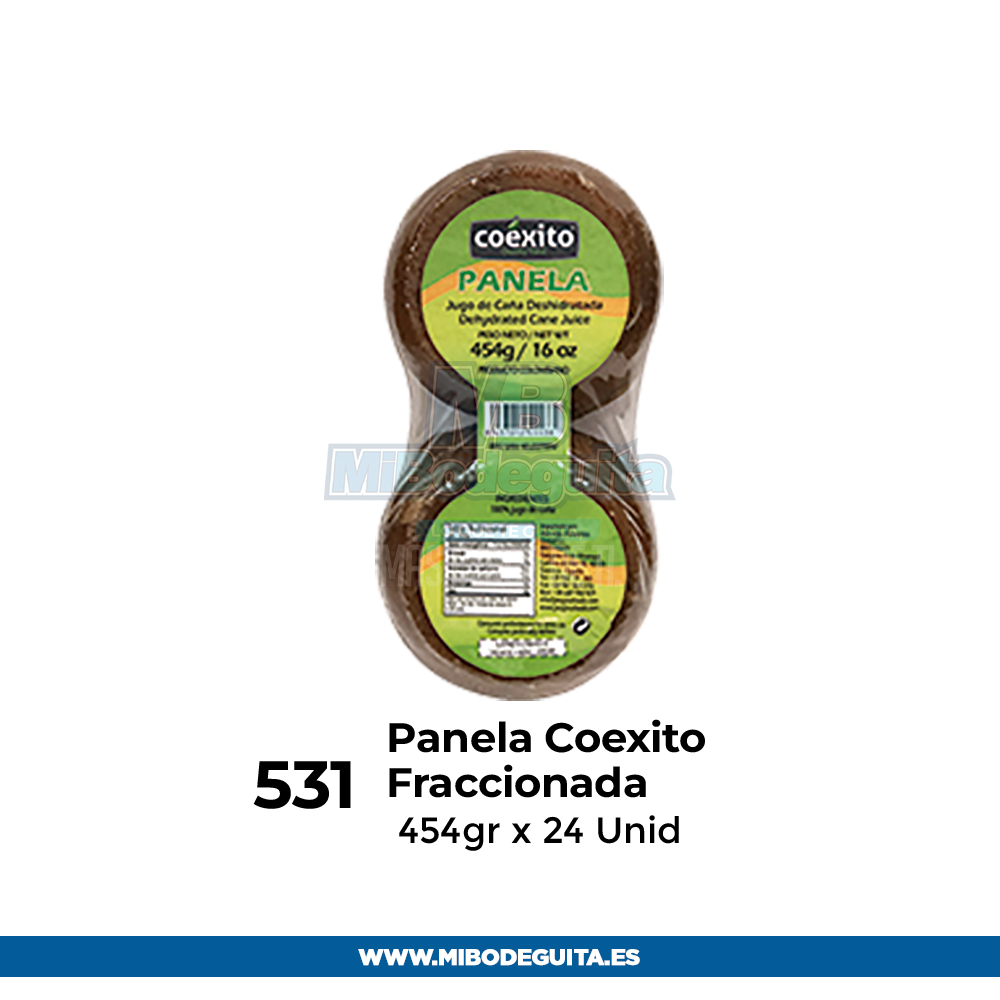 Panela Coexito Fraccionada