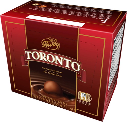 CHOCOLATE TORONTO 324g 36Und Cx24