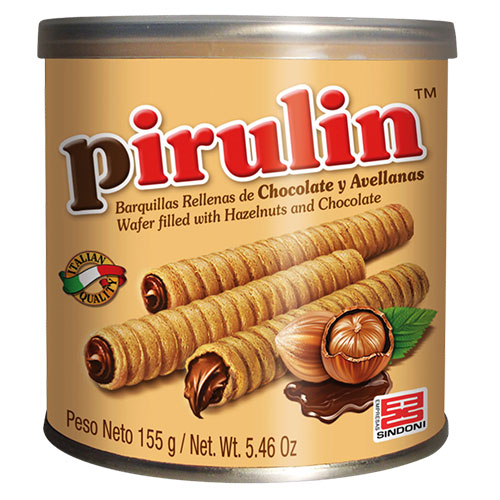 PIRULIN PEQUEÑO CHOCOLATE 155g X 24 UND