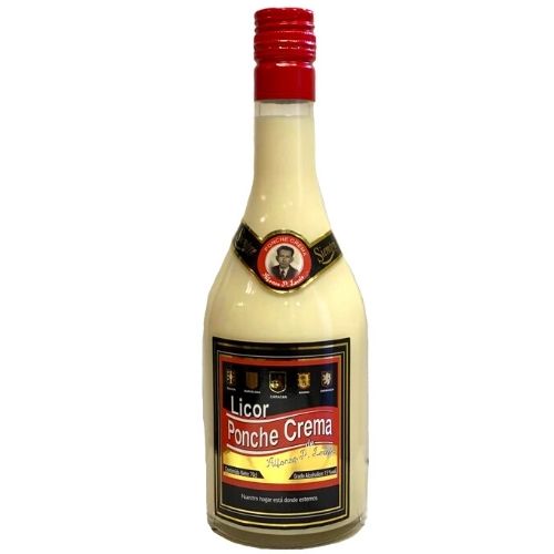 PONCHE CREMA 1 LT X 6 UNI