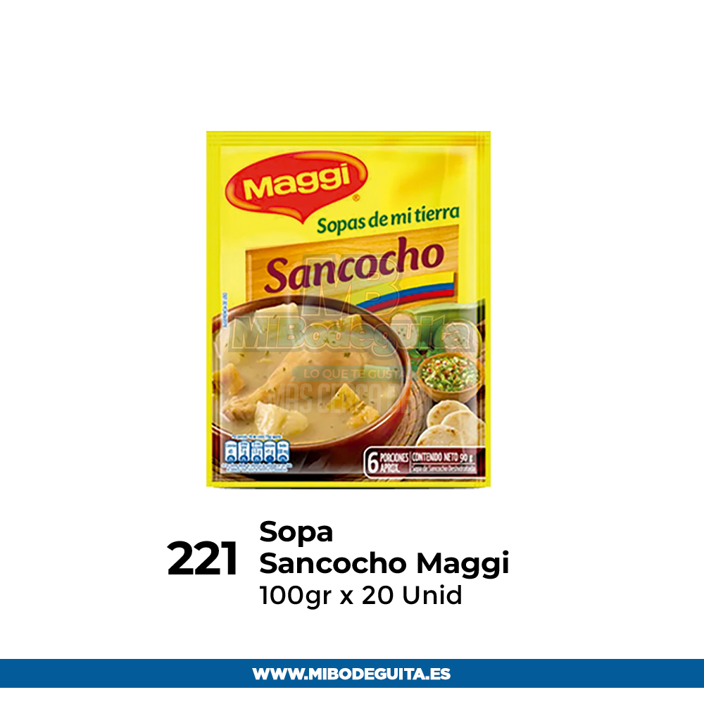 Sopa Sancocho Maggi 