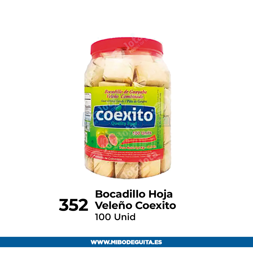 Bocadillo Hoja Veleño Coexito Tarro