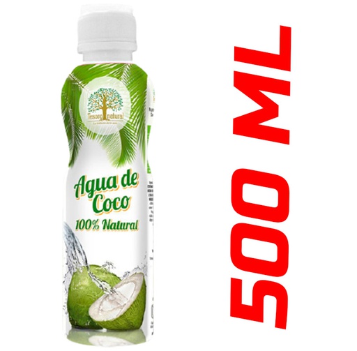 AGUA DE COCO TESORO NATURAL 500G X12