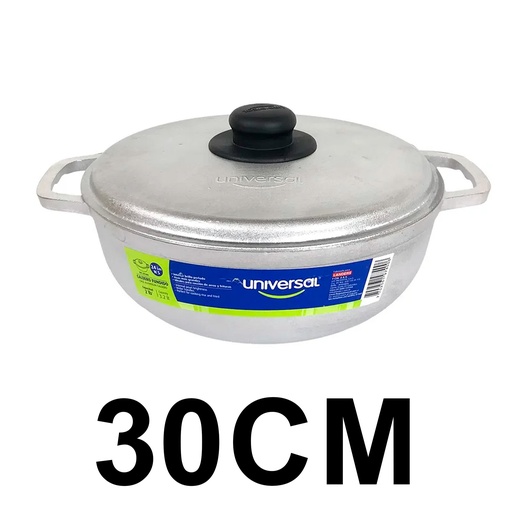 CALDERO FUNDIDO 30 CM X 6 UNIVERSAL