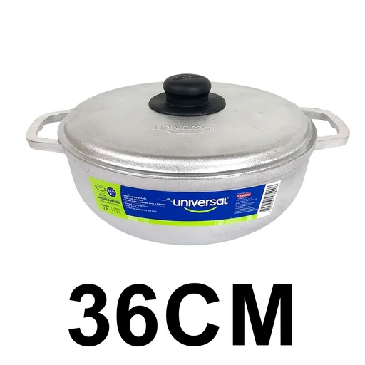 CALDERO FUNDIDO 36 CM X 4 UNIVERSAL