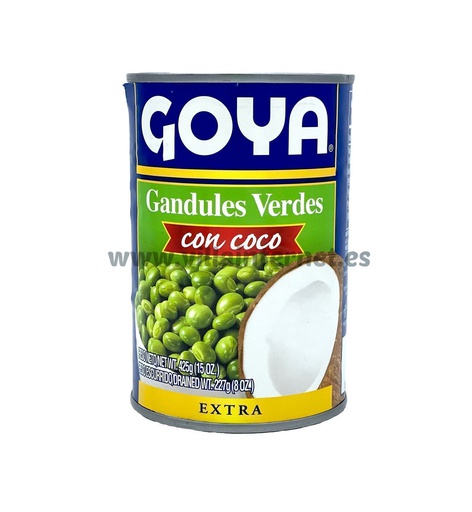 GOYA GANDULES VERDES COCO 439g Cx12