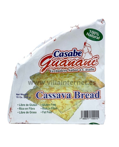 GUANANI CASABE 283g X10 UNID