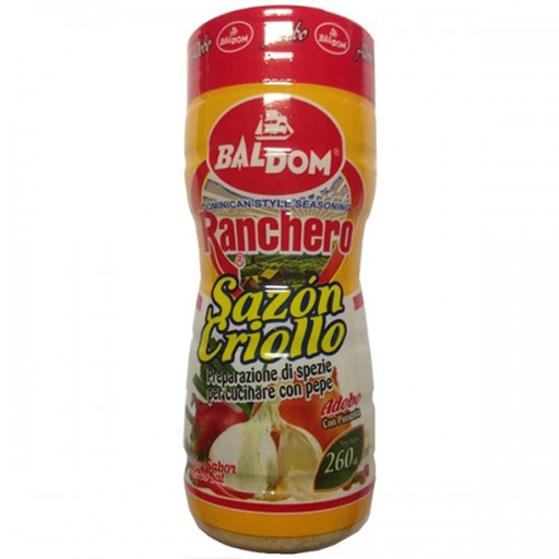 SAZON POLVO CON/PIMIENTA ROJO 260g RANCHERO