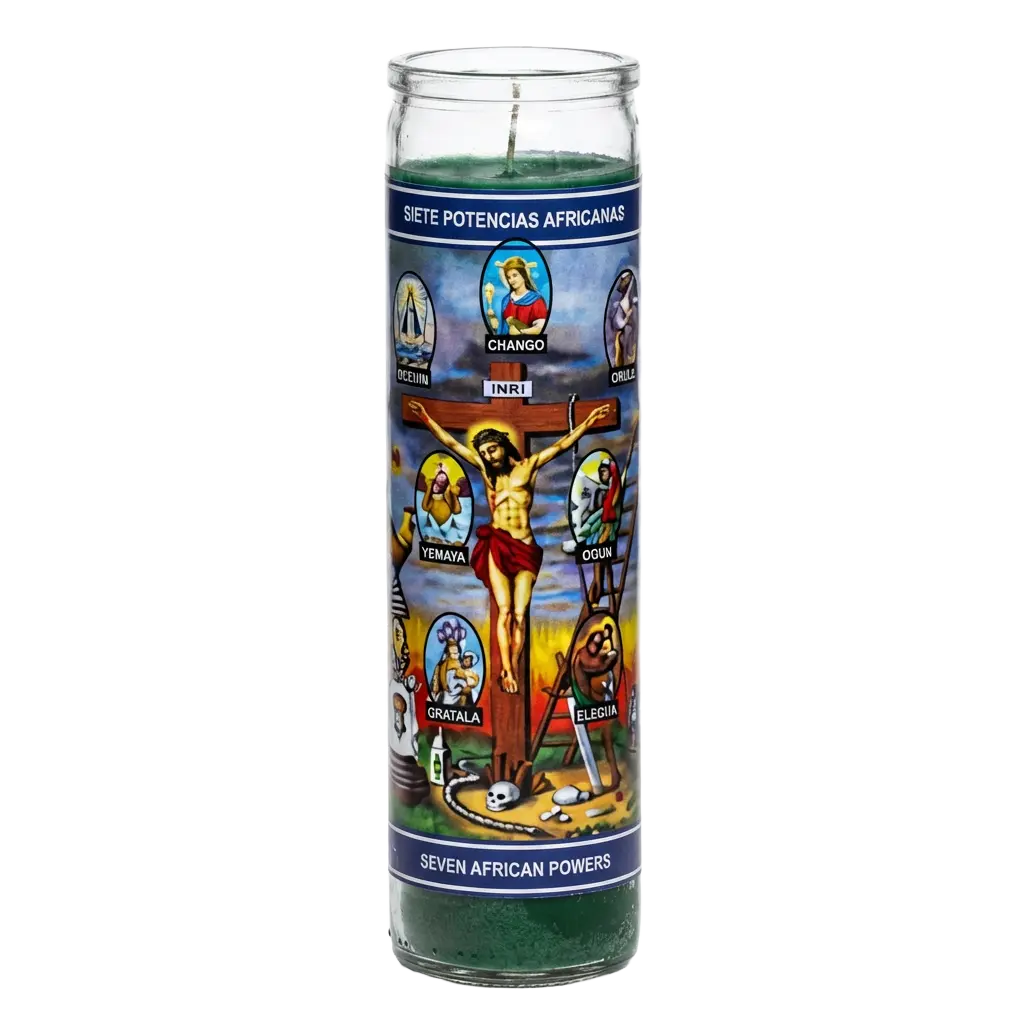 VELADORA SIETE POTENCIAS Cx12