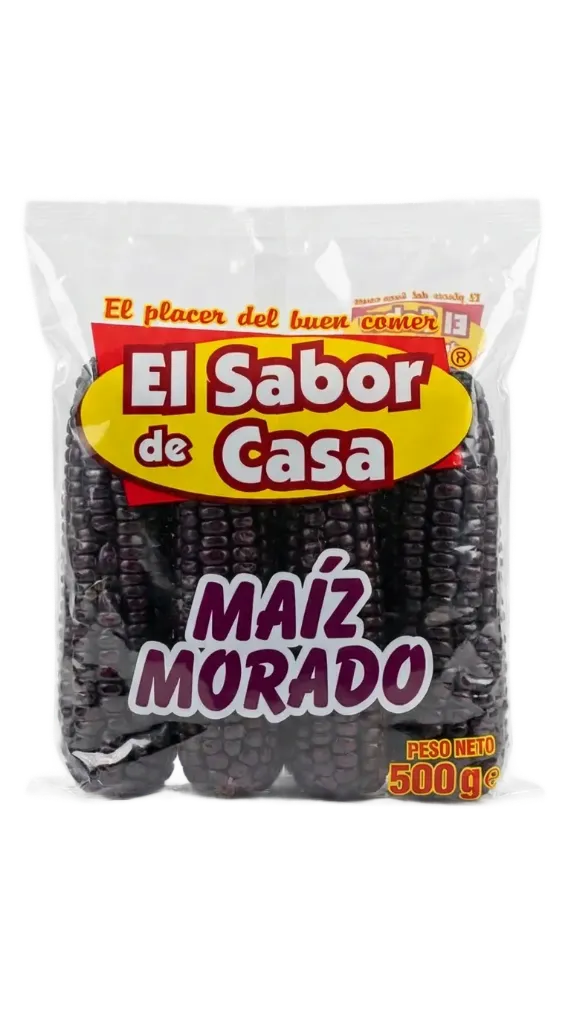 Maíz Morado EL SABOR DE CASA 500g x  24 Unid