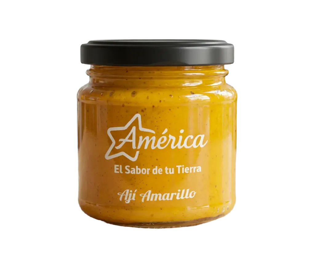 Pasta de Ají Amarillo AMERICA 212g x 12 Unid