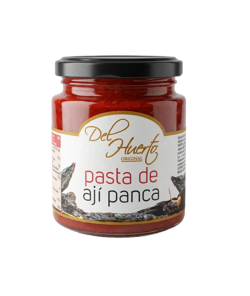 Pasta de Ají Panca  DEL HUERTO 212g x 12 Unid