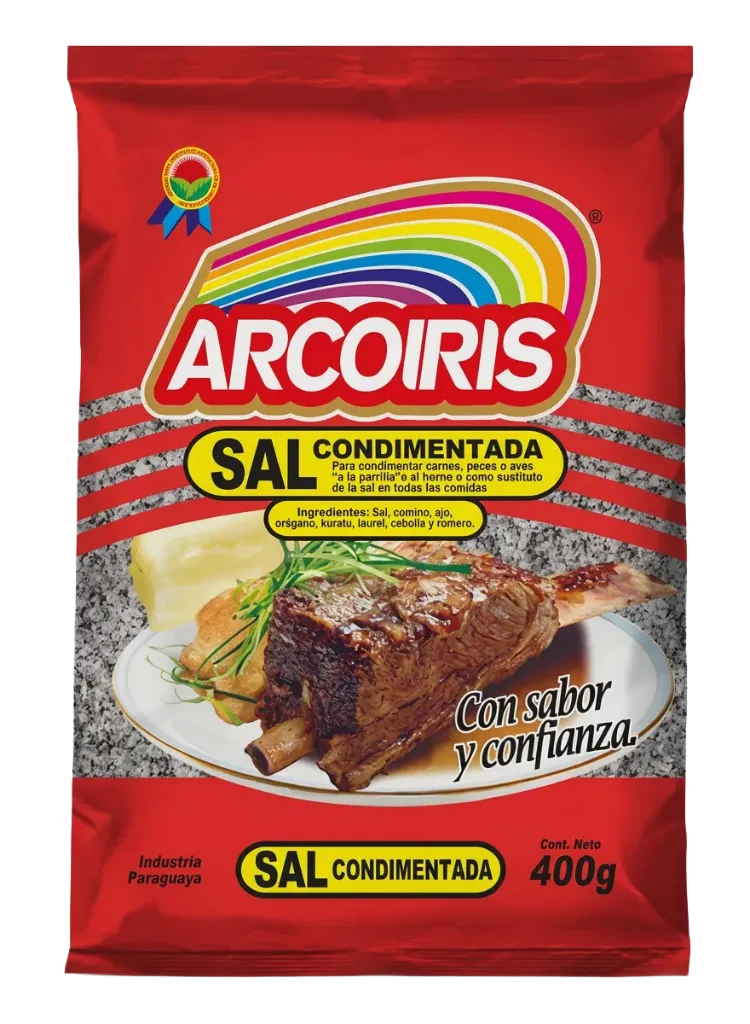 Sal Condimentada ARCOIRIS 400g