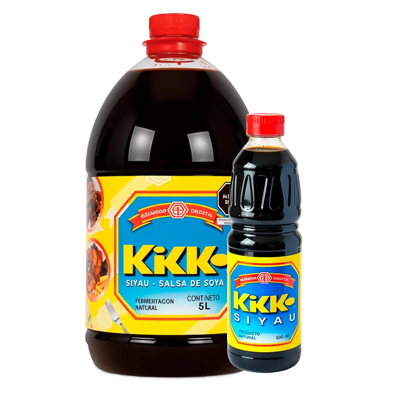 Salsa de Soja Siyau  KIKKO 500ml x  24 Unid 5L